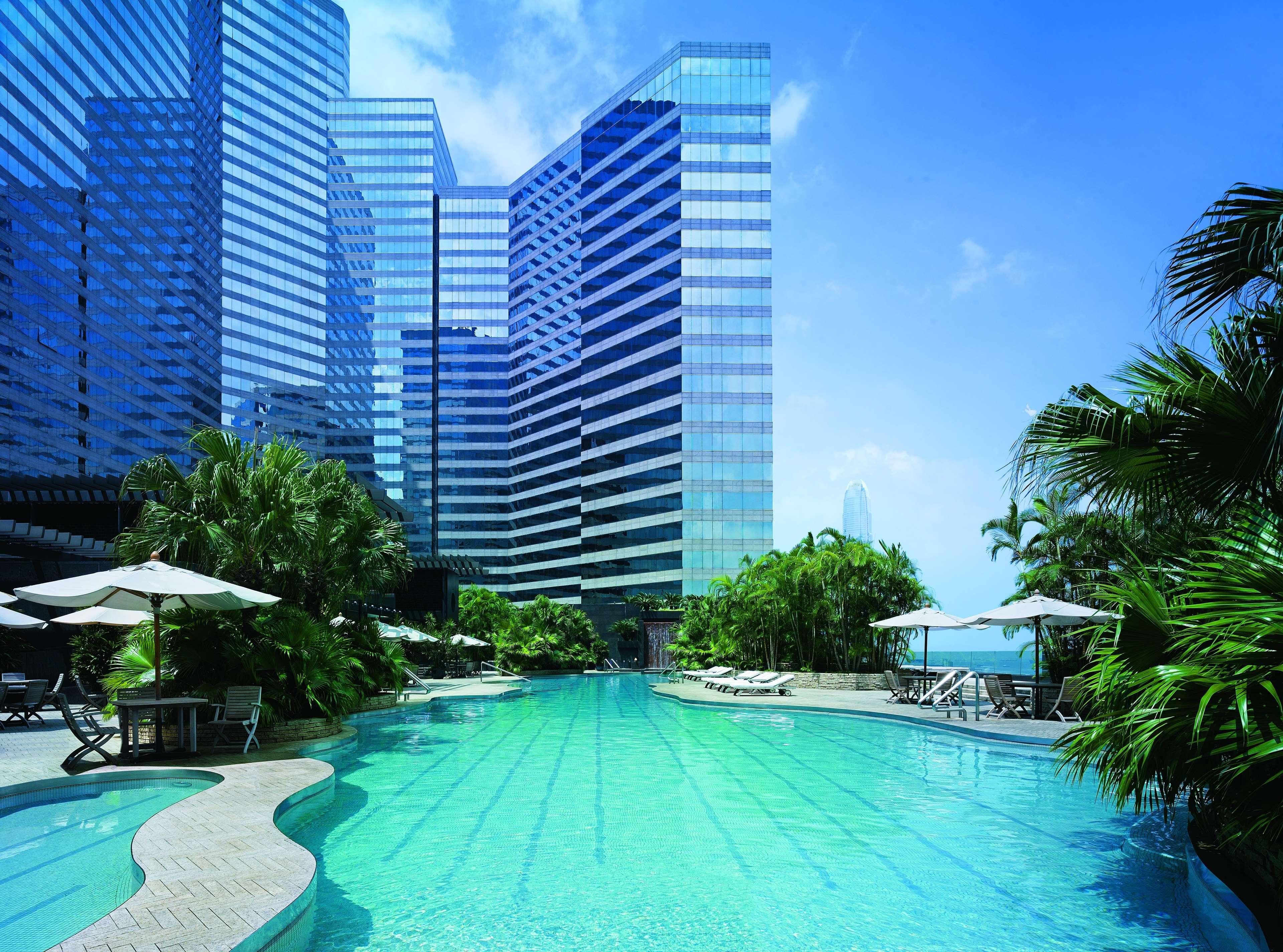 Grand Hyatt Hong Kong Hotel Exterior photo The pool at The Residences at Marina Bay Sands