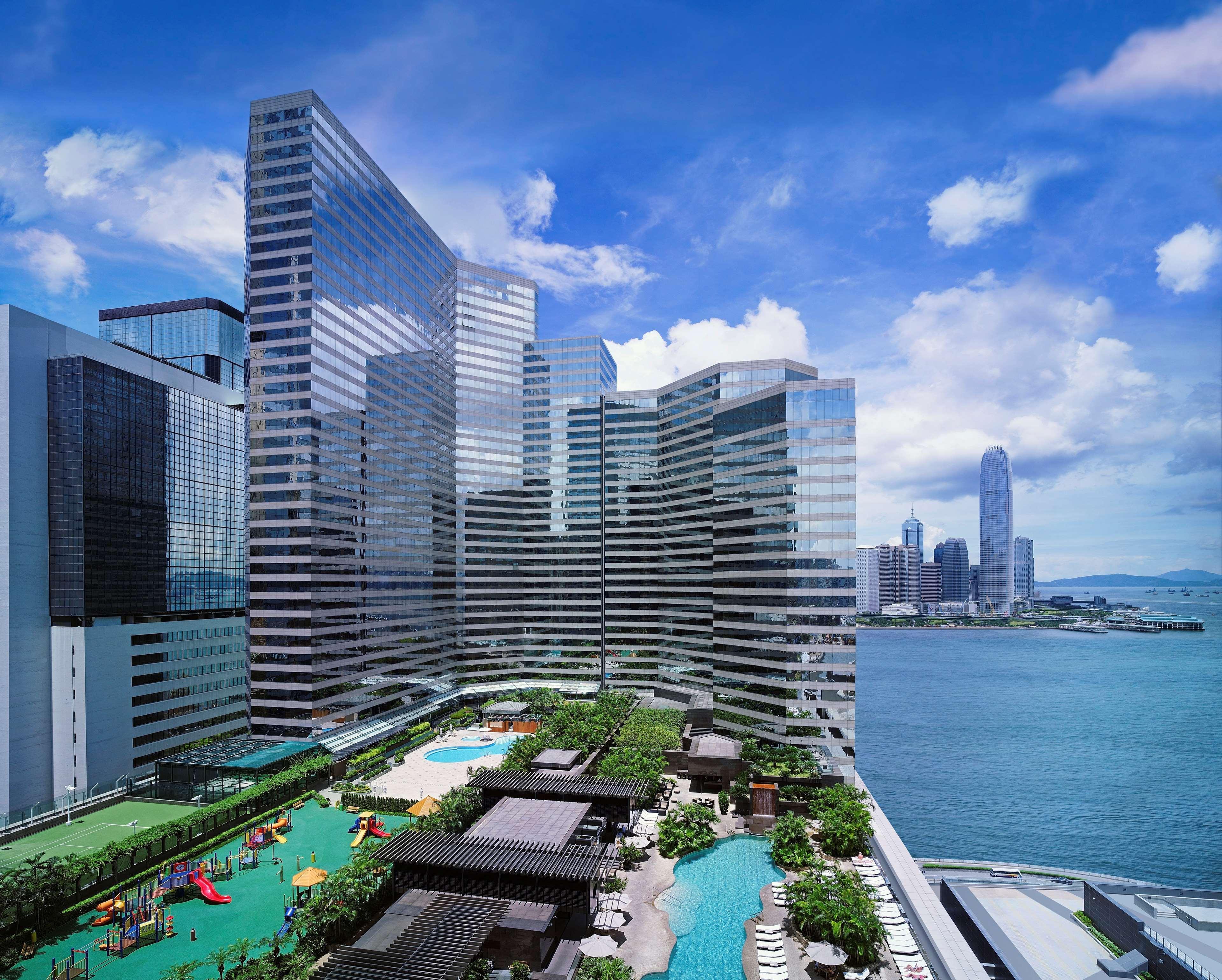 Grand Hyatt Hong Kong Hotel Exterior photo View of the complex